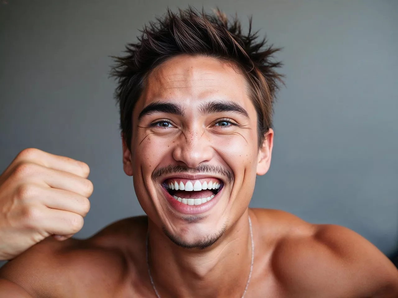 Mann positive Ausstrahlung Mann positive Ausstrahlung